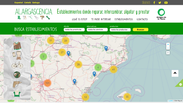 Web de Alargascencia