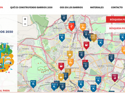 Mapa Construyendo Barrios 2030