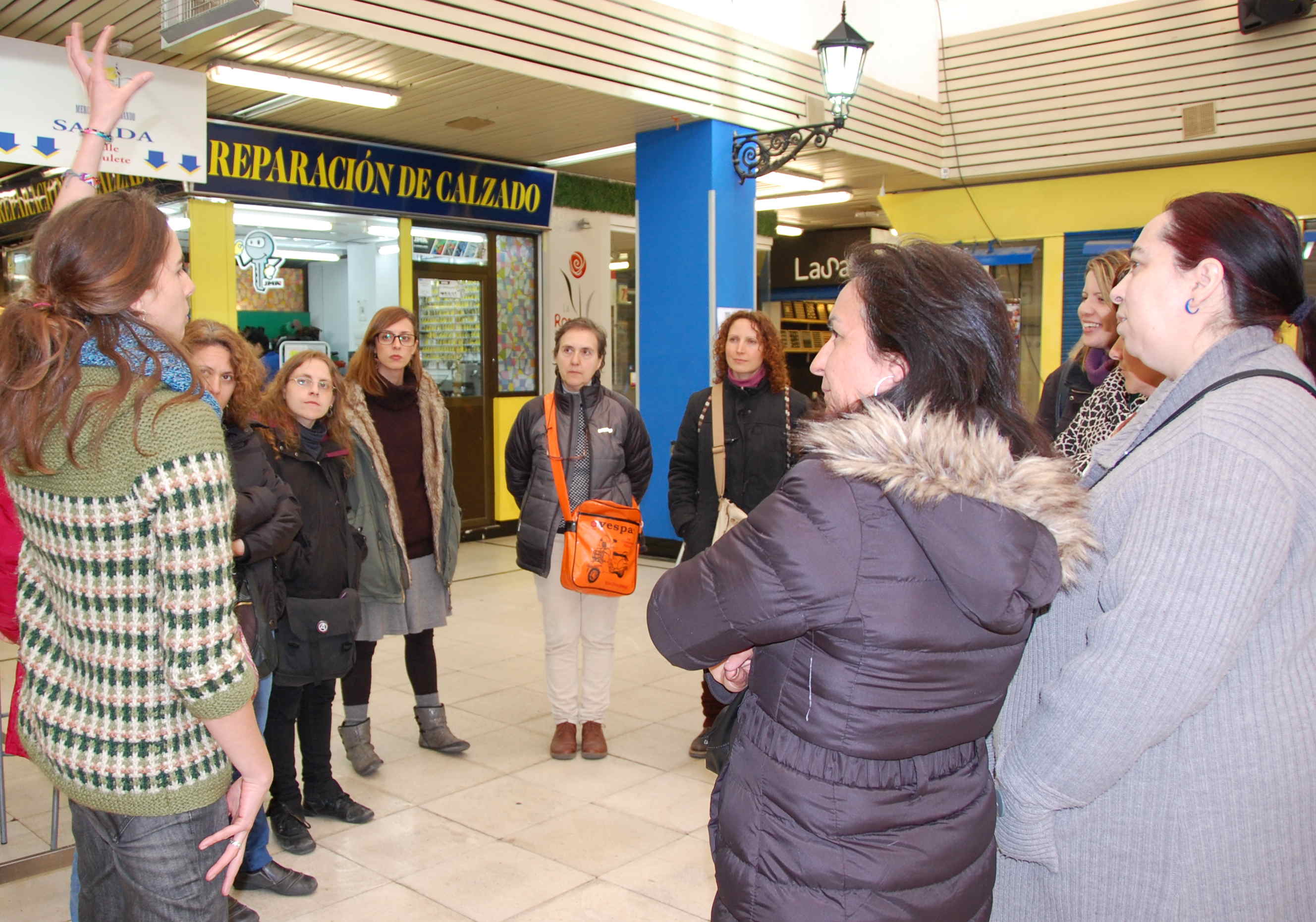 Diana nos explica las particularidades de los proyectos del Mercado de San Fernando